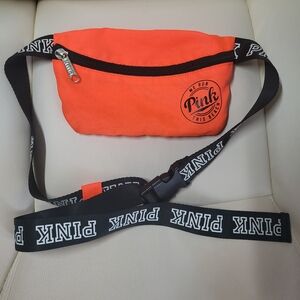 Victoria's Secret PINK Orange Waist Belt Bag